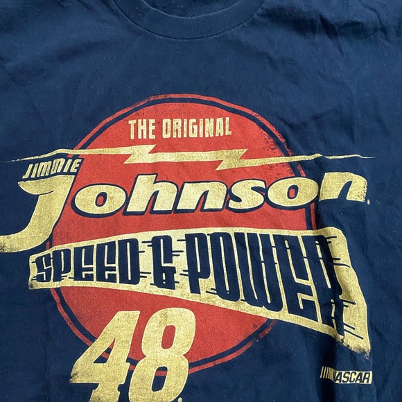 Vintage NASCAR Tshirt Jimmie Johnson - Picture 2 of 4